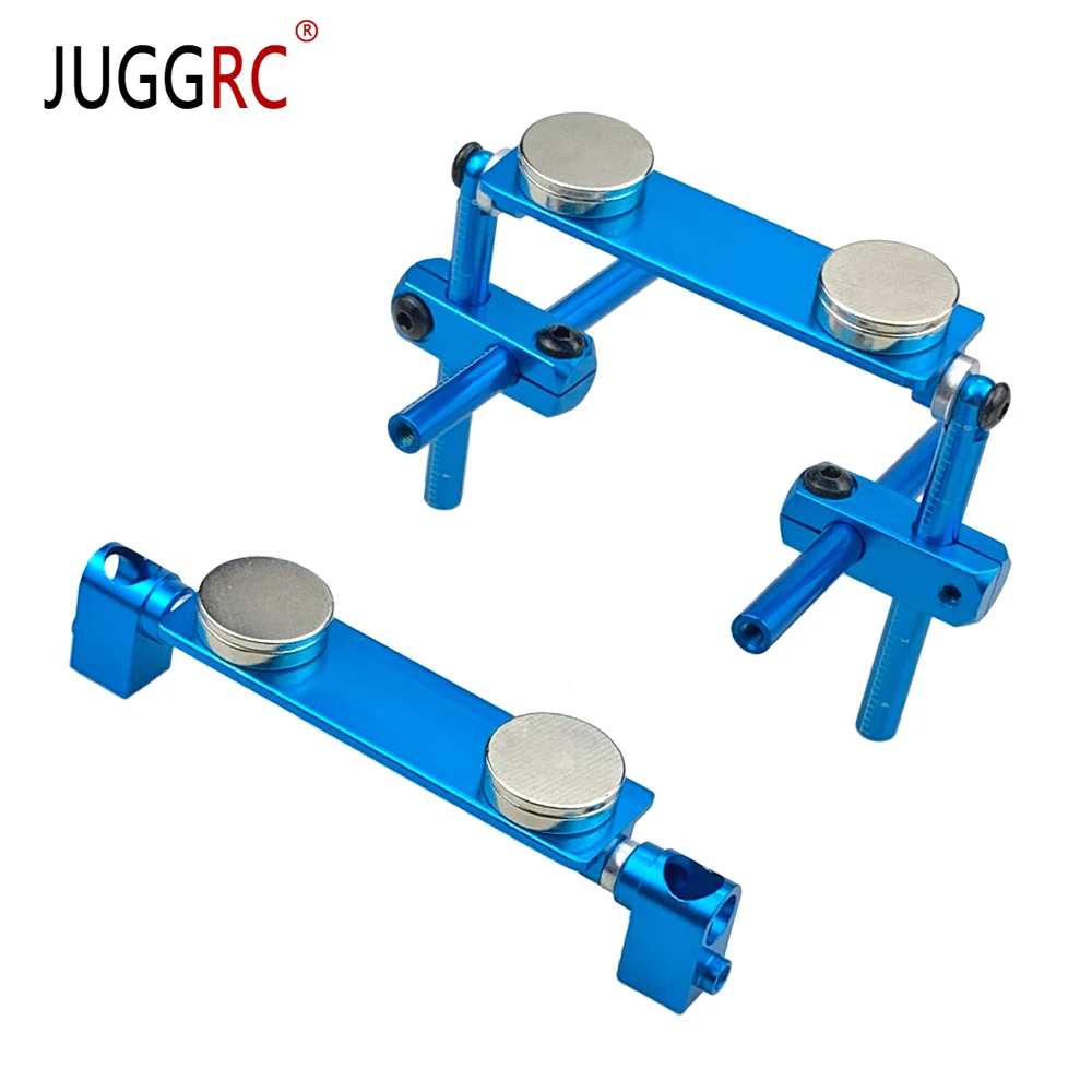 Алюминиевая фотовспышка с невидимым корпусом регулируемое крепление для 1/10 RC Drift