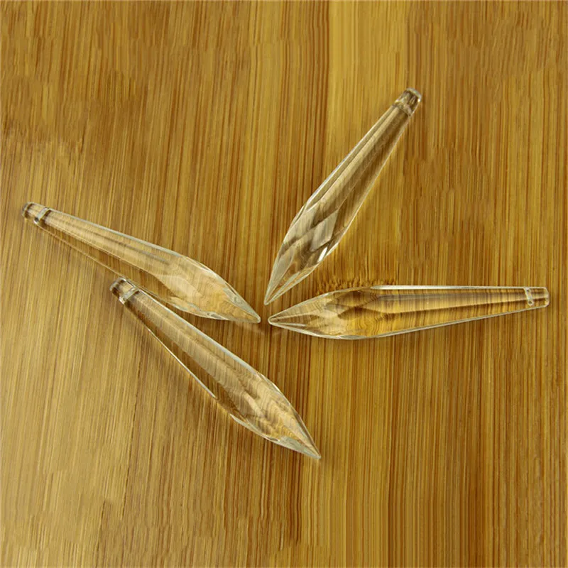 Хрустальная Призма Icicle подвески для люстры многогранное прозрачное стекло