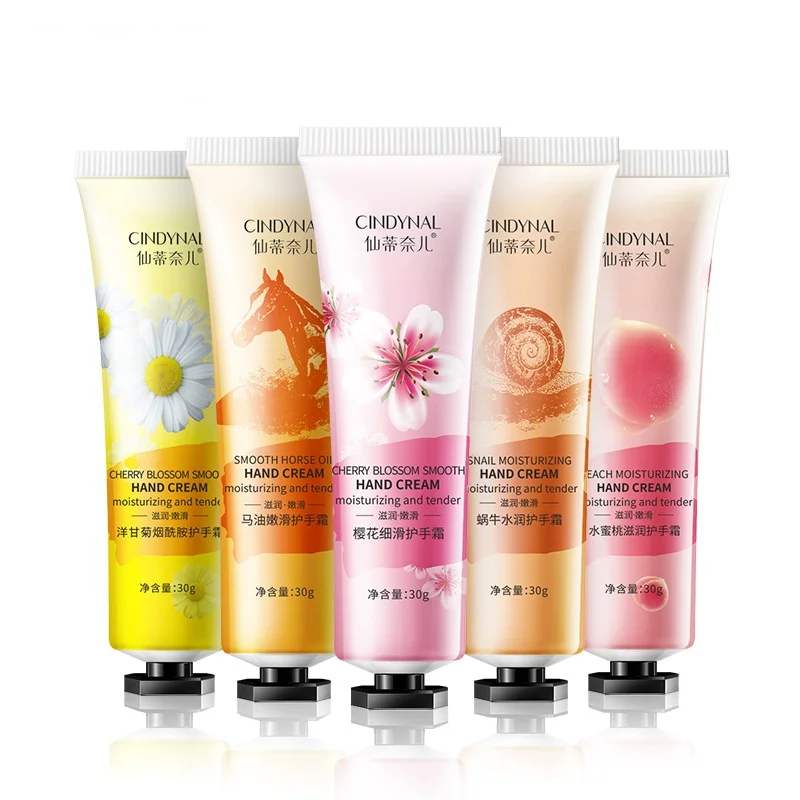 

Plant Extract Fragrance Hand Cream Moisturizing Anti-crack Repair Anti-Aging Whitening Handlotion Nourishing Hand Care