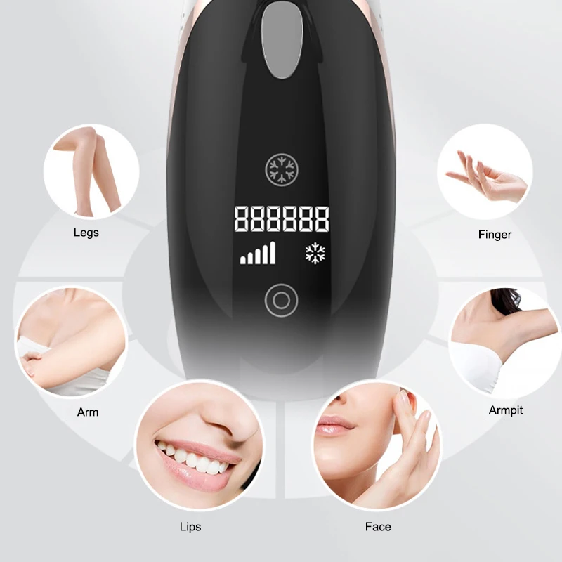 

Hot IPL Hair Removal Painless Hair Removal for Facial Whole Body Epilation Device for Women and Men Skin Care t6