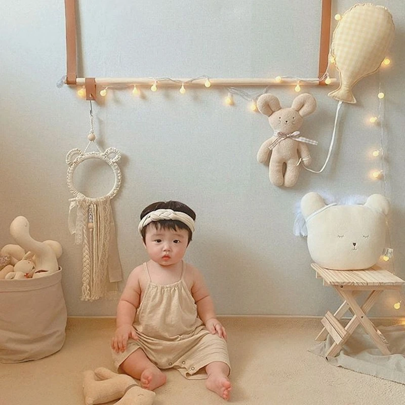 Хлопковый воздушный шар подвесной декор для детей маленьких девочек и мальчиков