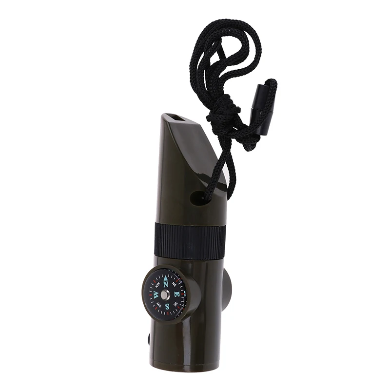 Многофункциональный 7 в 1 военный набор для выживания спасательный свисток с