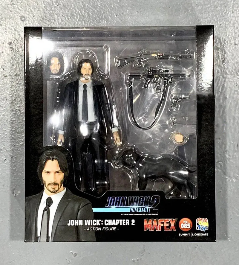 Экшн-фигурка New Type Mafex 085 Джон фитиль глава 2 Игрушечная модель кукла для подарка 15