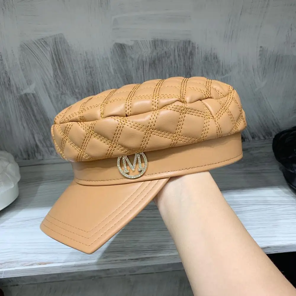 USPOP зимние шапки женская кепка газетчика женские мокасины с бриллиантовыми