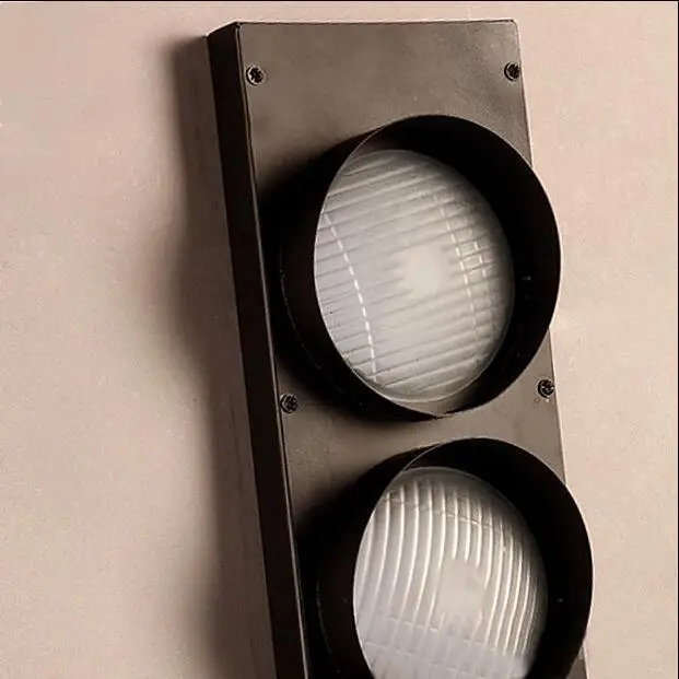 Дорожная настенная лампа американская инструкция зал Современная промышленная