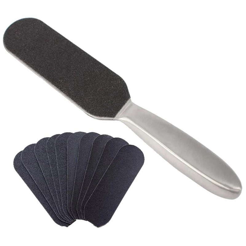 Горячая Распродажа многоразовые пилочки для педикюра из нержавеющей стали