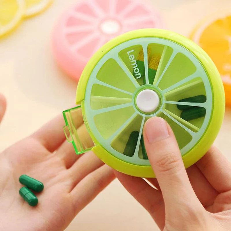 

Portable Wheat Stalk Sealed Pill Box Medicine Storage Cases Seal Pill Box Travel