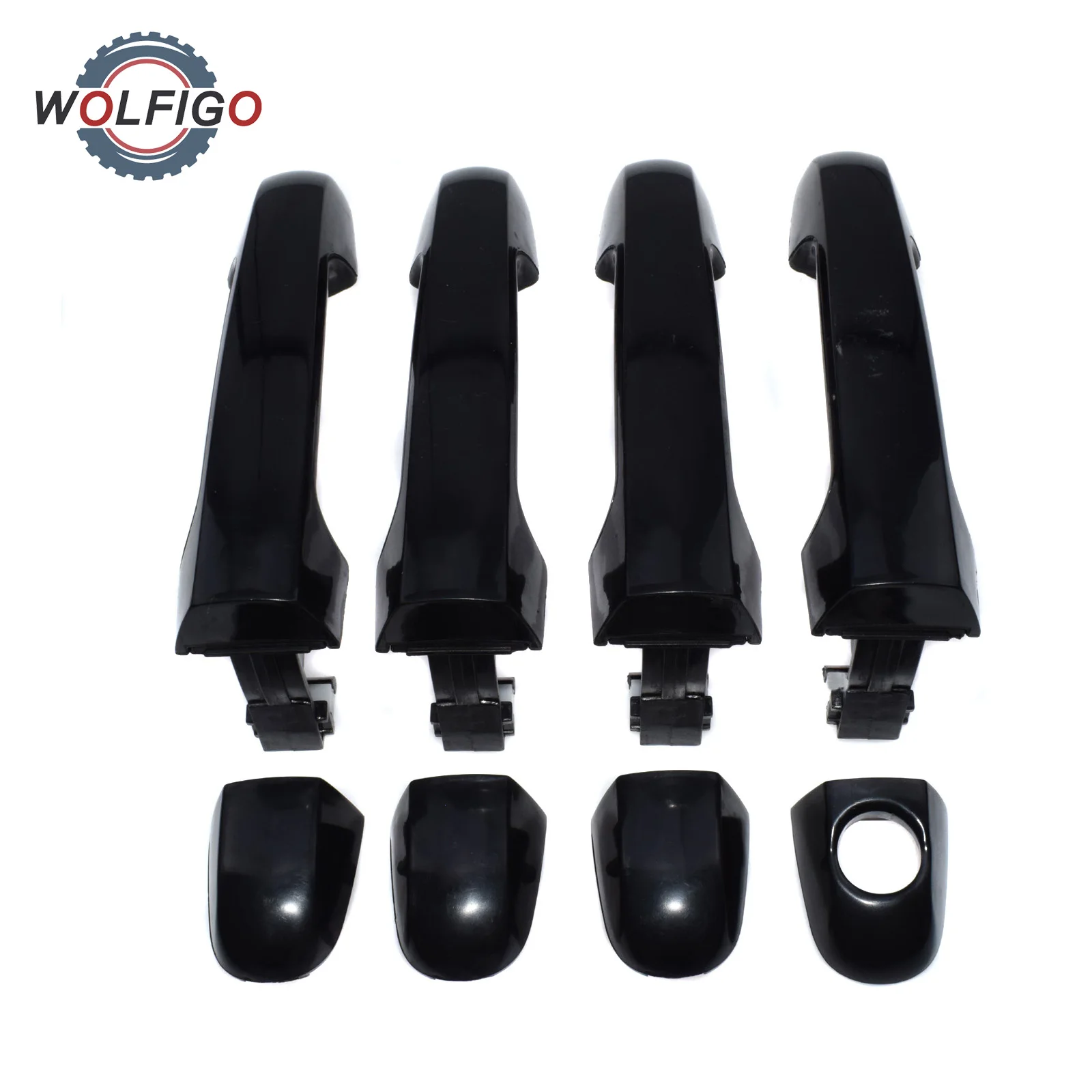 WOLFIGO Front Rear Left Right Exterior Door Handles for 2007-2012 Hyundai Elantra 826512H000 826612H000 836512H000 836612H000 | Автомобили