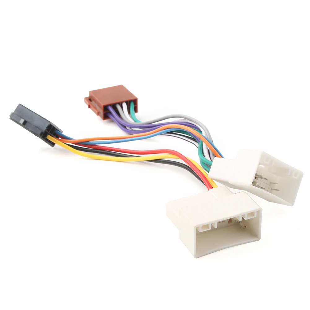 Автомобильный жгут проводов ISO стерео радио разъем адаптер для ткацкого станка