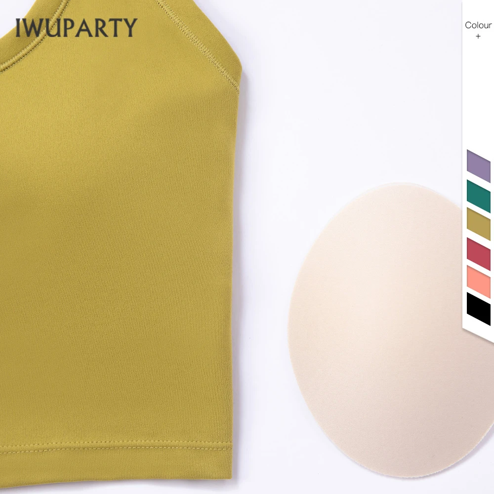 

IWUPARTY Sports Bras Women Push Up Solid Sports Bra Jogging Gym Women Sports Bra Girl Underwear Fitness Running Yoga Sport Tops