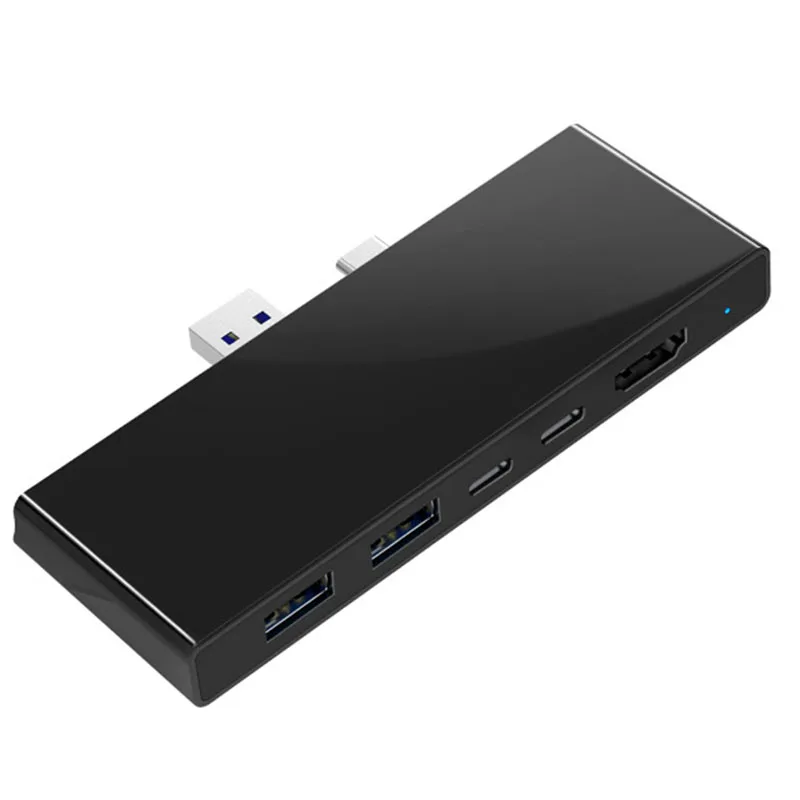 

Док-станция для Surface Pro 7 USB C(5 Гбит/с), адаптер-концентратор 7 в 2 Surface Pro с 4K HDMI, кардридер SD/Micro-SD