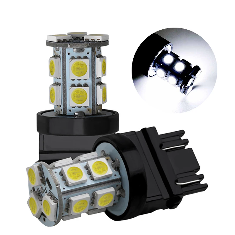 Автомобильная лампа заднего хода T20 W21/5W 100 13 SMD 7443 12 В постоянного тока 5050 шт. |