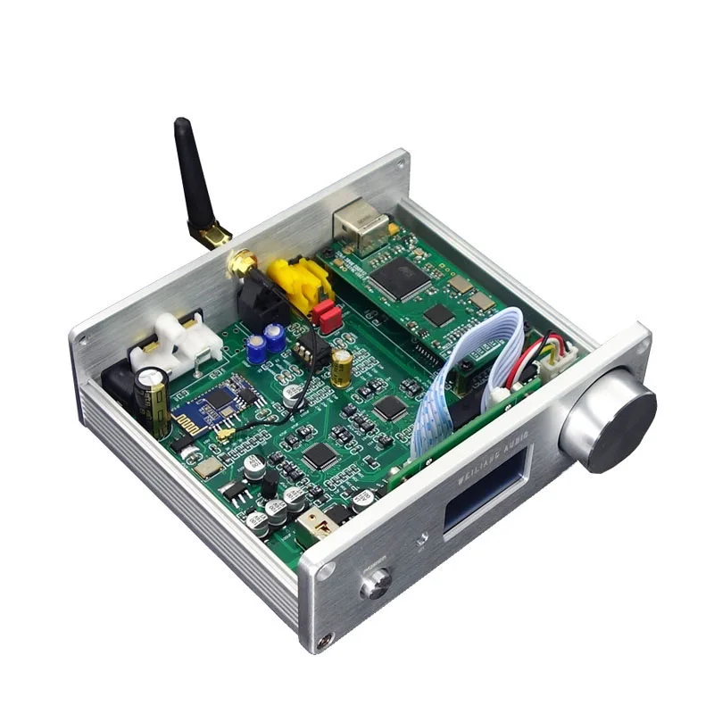 AK4493EQ DSD DAC Bluetooth 5,0 APTX-HD беспроводной плеер коаксиальный usb DAC поддержка XMOS Amanero amplificador с oled-дисплеем T0804