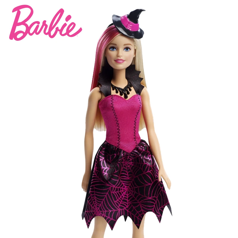 

Original Barbie Doll Toys Halloween Barbie Action Figure Barbie Model Toys Kids Birthday Gifts DMN88