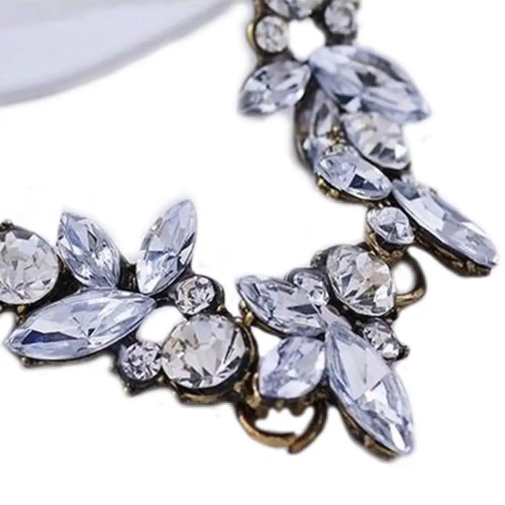 70% Лидер продаж женские вечерние Роскошные толпы прозрачные стразы цветок