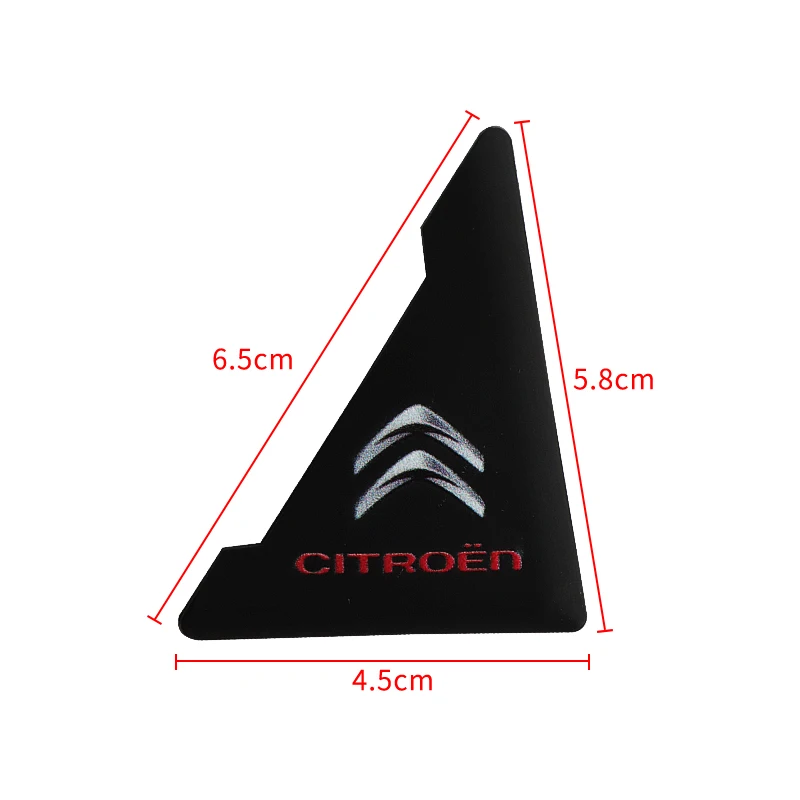 Наклейка для защиты углов двери автомобиля от царапин Citroen C1 C2 C3 C4 C5 C6 C8 C4L DS3 DS4 DS5