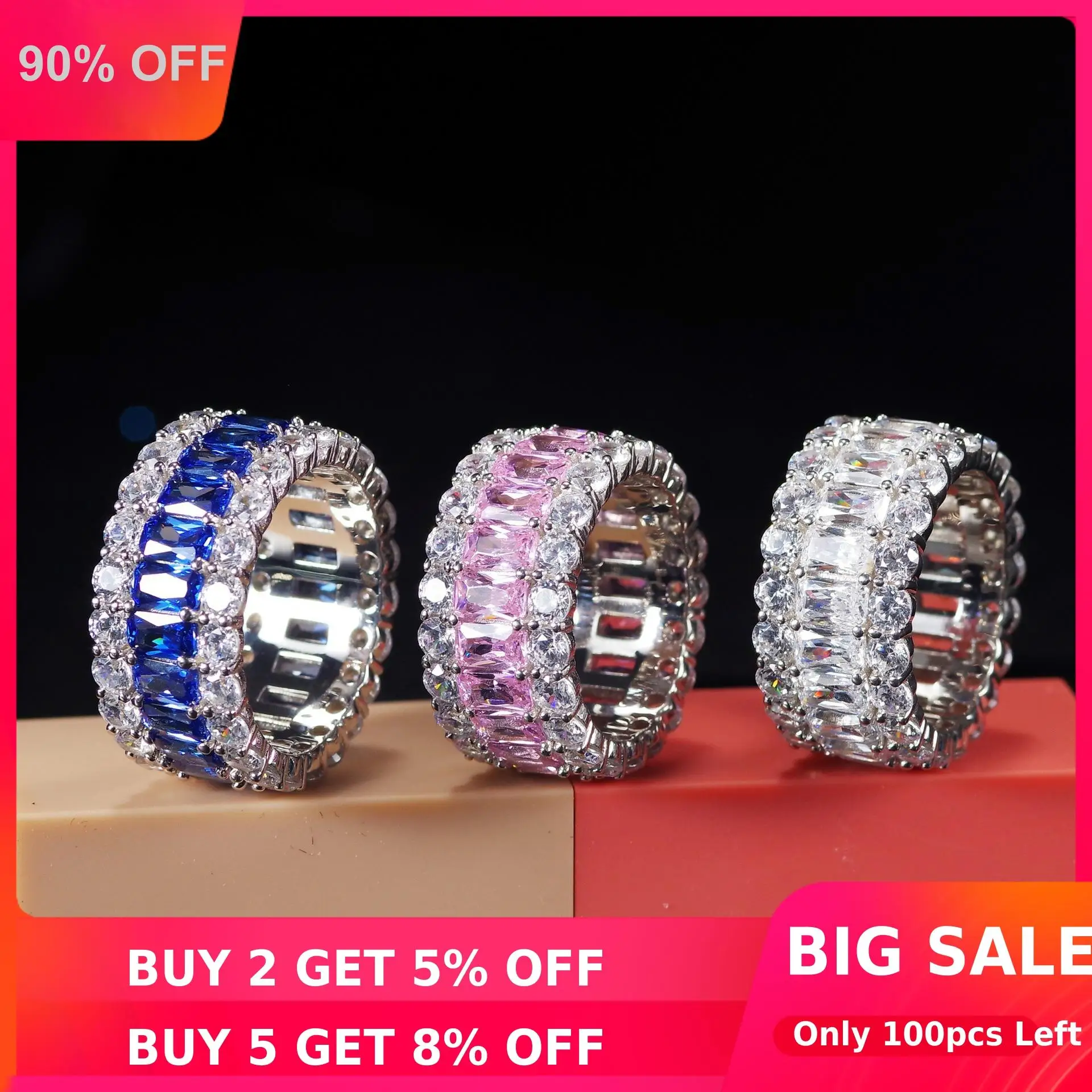 Женское кольцо ручной работы из серебра 100% пробы с натуральным Сапфиром И