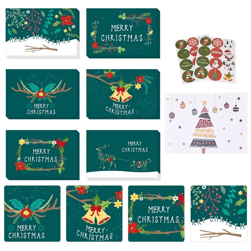 

1 Набор изысканных наклеек на Рождество