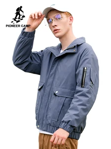 Мужская ветровка Pioneer Camp, синяя Повседневная ветровка на осень и зиму 2020, AJK908170