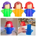 Пароочиститель для микроволновой печи, паровые очистители для микроволновой печи, легко чистить за считанные минуты, увлекательный и милый очиститель для духовки Пароочиститель для микроволновой печи, паровые очистител