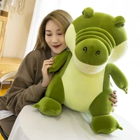 hot nice huggable cute crocodile plush toy stuffed fluffy cartoon animal doll girlfriend sleeping pillow baby kids birthday gift