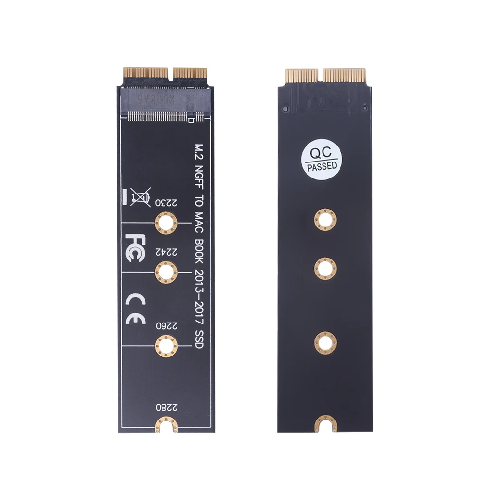 Kebidu M.2 NVME для MAC SSD жесткий диск Адаптер платы A1465 A1466 A1398 A1502 / AHCI комплект обновления