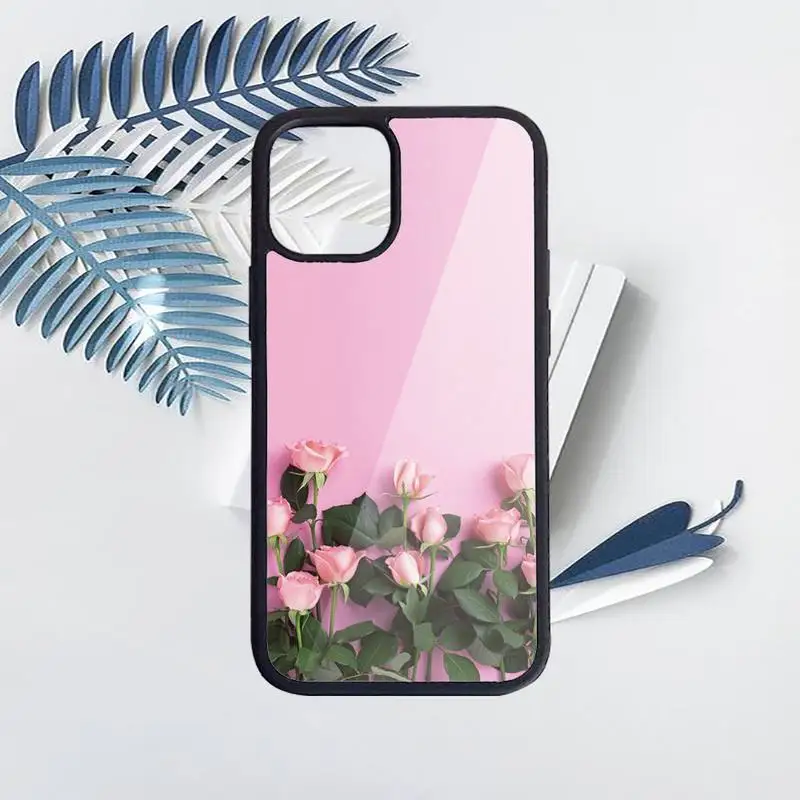 

Peony tulip flower rainbow Phone Case for iPhone 11 12 pro XS MAX 8 7 6 6S Plus X 5S SE 2020 XR Hard PC