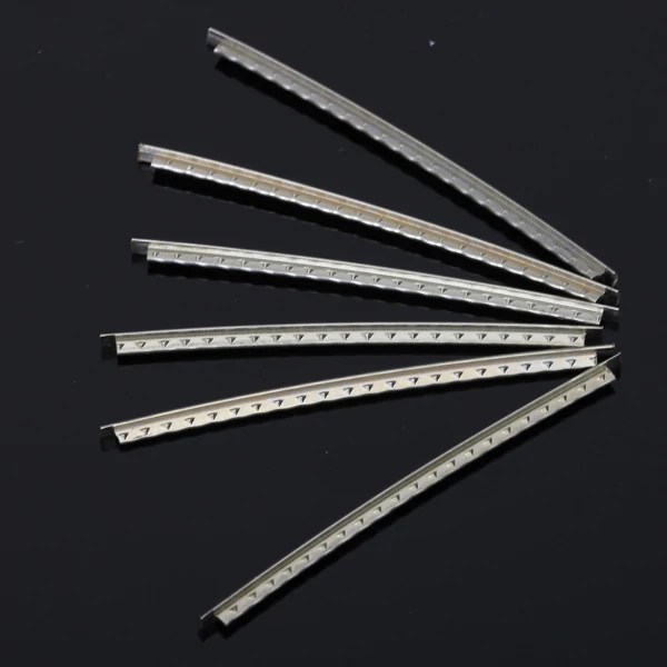 

21 Copper Wire Bass Set With Frets, 2.9mm Cable PRE CUT LENGTHS Silver