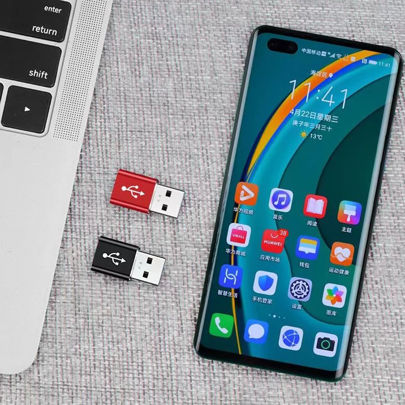 USB 3.0 Type A Male to USB 3.1 Type C Female Connector Converter OTG Adapter Type-c USB Standard Headset Charging Data Transfer