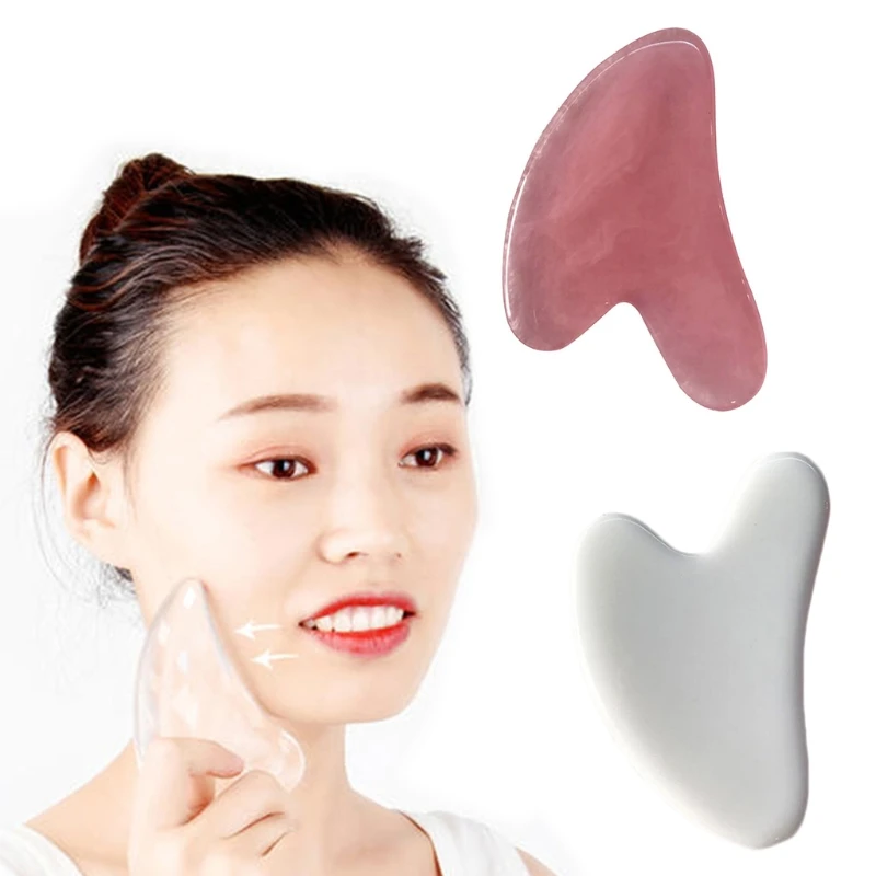 

Resin Beeswax Gua Sha Scraping Board Facial Massager Full Body Scraper SPA Therapy Trigger Point Treatment Tool