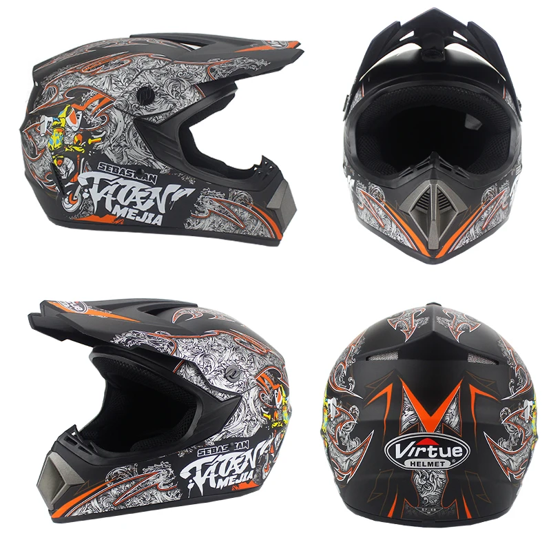 MSUEFKD Лидер продаж мотокросс шлем ATV мотоциклетный шлем Para Moto Casco внедорожные грязи Горные Шлем для езды на мотоцикле, в горошек