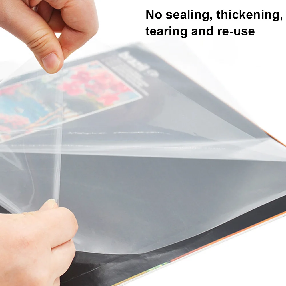 50 шт. утолщенные плоские карманы наружные рукава без запайки контейнер для