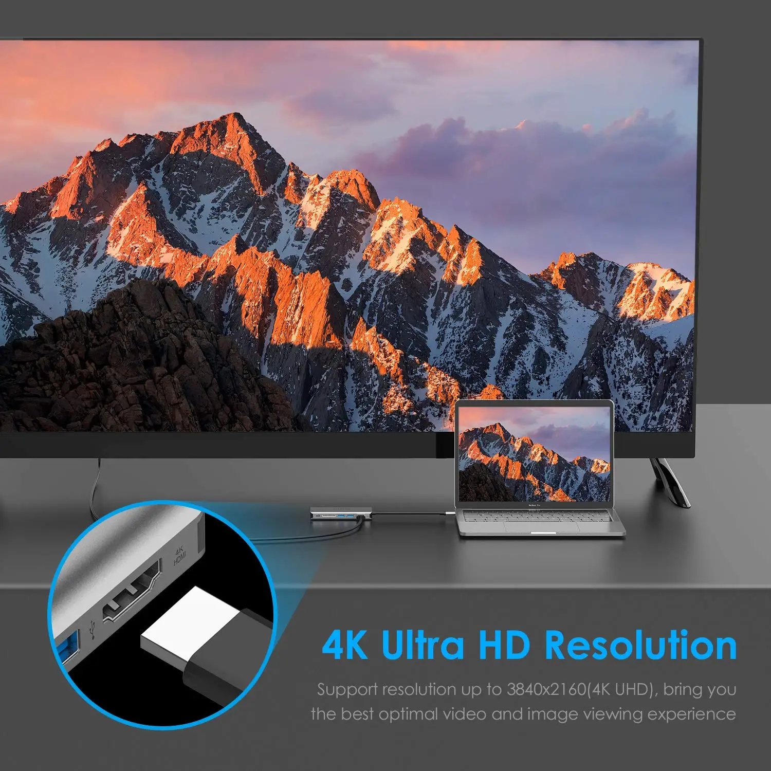 USB C цифровой AV мультипортовый концентратор с 4K HDMI 2 3 0 кардридер Type зарядка
