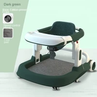 basic baby walker anti o leg anti rollover can sit and push baby and child u shape adjustable speed