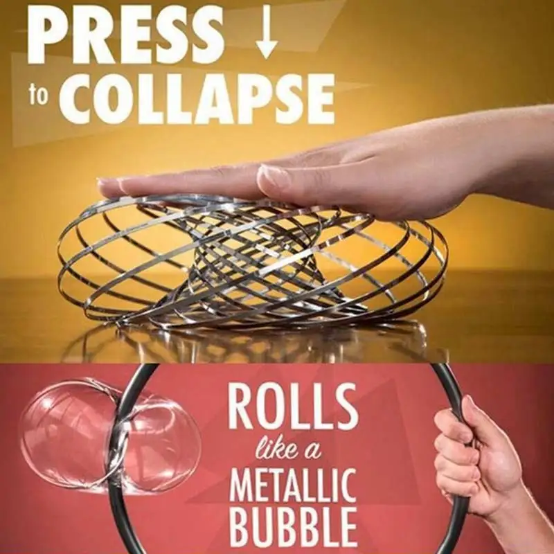 Волшебный браслет из нержавеющей стали Новинка декомпрессионная игрушка 3D