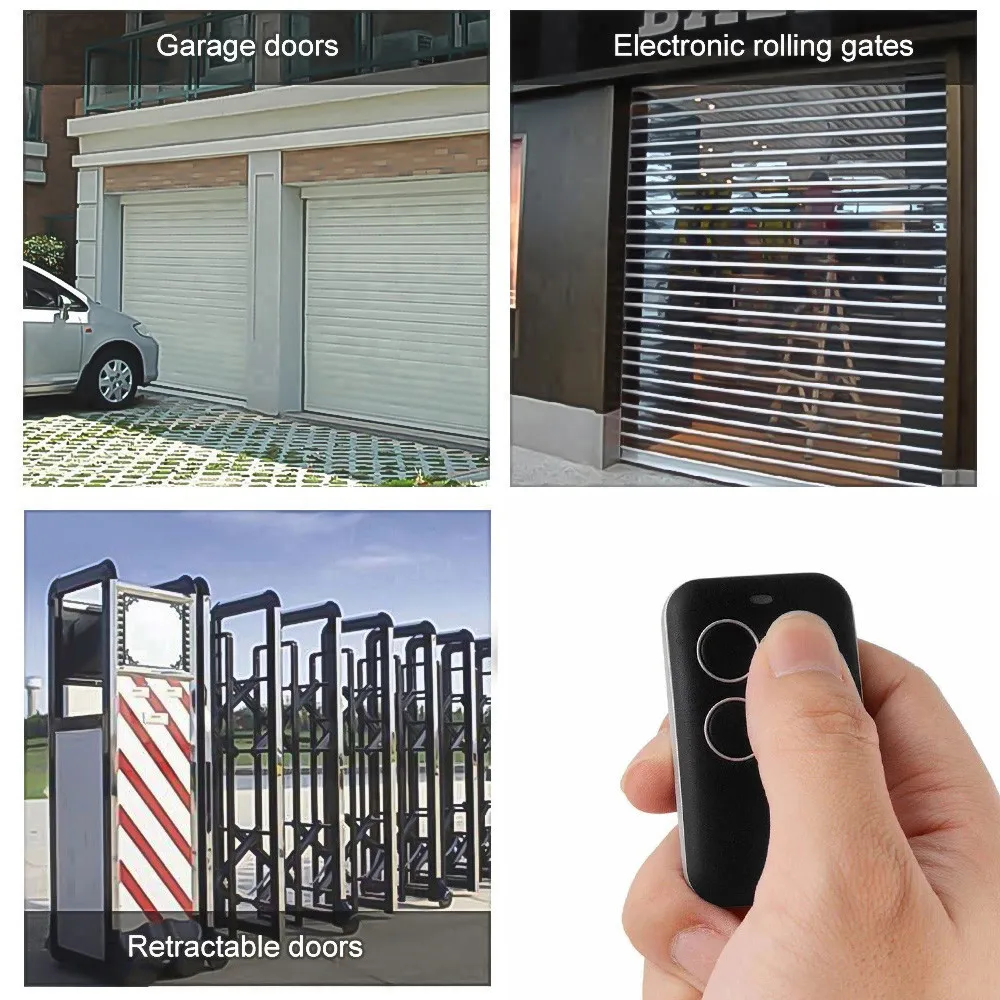 Kebidu Universal Fix Rolling Remote Control Duplicate 240mhz to 930mhz 4 Channel For Gate Garage Door Alarm Auto New | Электроника