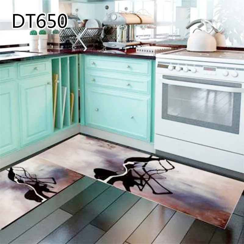1PCS Anti-slip Doormat Kitchen Geometric Printed Doormat For Living Room Bedroom Home Decor Popular Washable Simple Door Mat - Цвет: 8