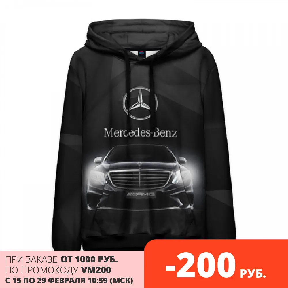 Мужская толстовка 3D Mercedes|Мужские толстовки и свитшоты| |