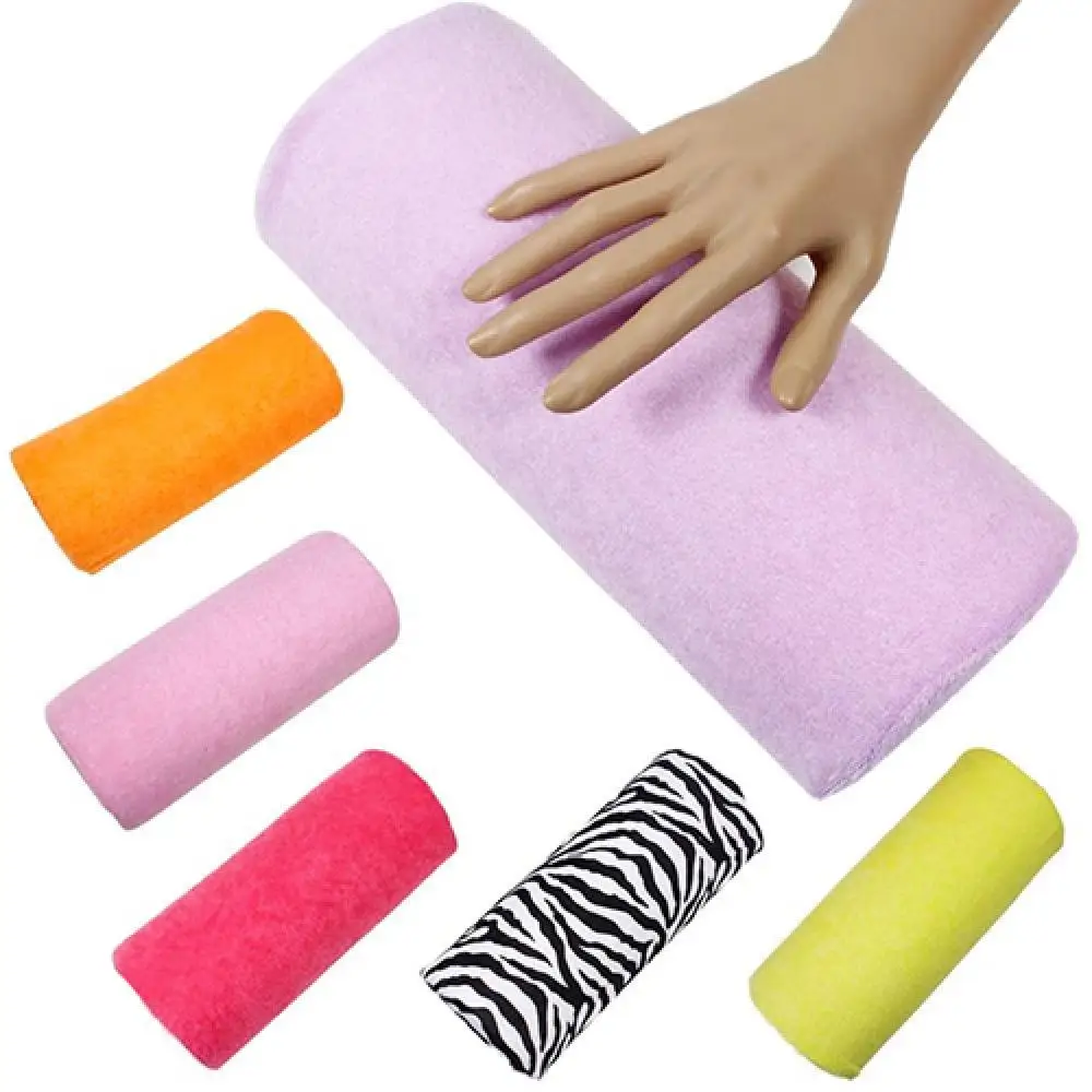 

80% Hot Sale 1 Pc Half Hand Cushion Rest Pillow Nail Art Design Manicure Care Salon Soft Column