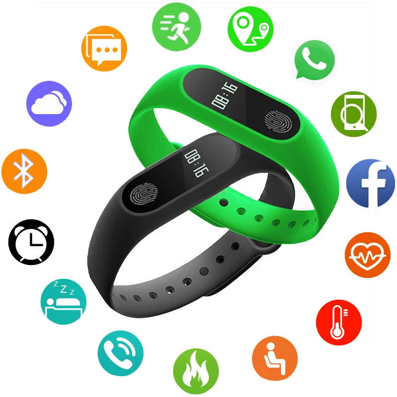 Спортивный Браслет Смарт часы для женщин и мужчин Android браслет IOS фитнес трекер часы|Смарт-браслеты| |
