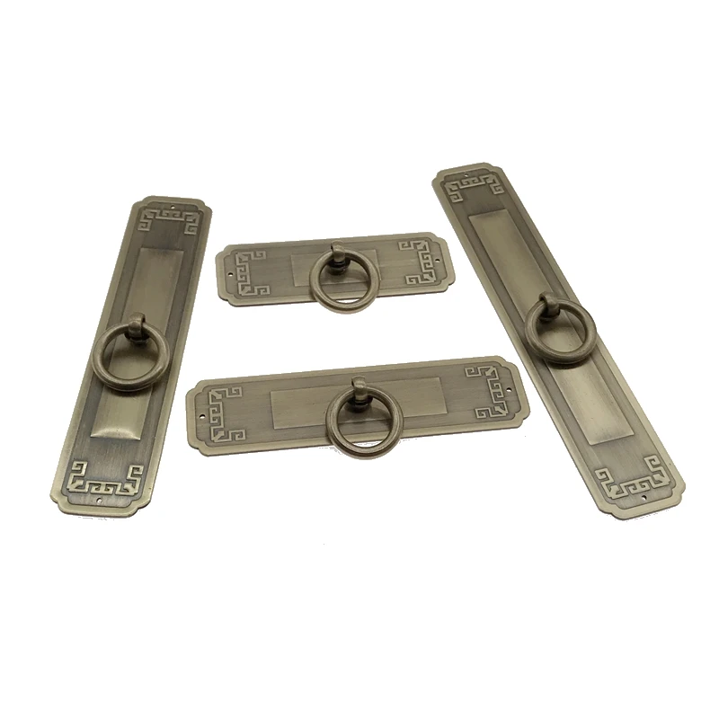 Китайская антикварная ручка ящика мебельной дверцы ворота аппаратных средств