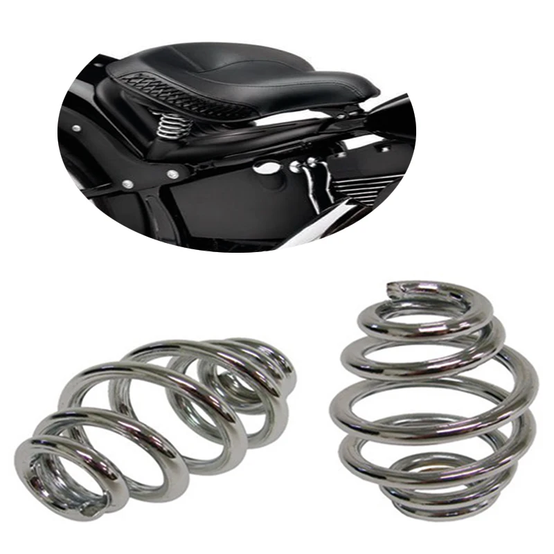 

Suitable For Harley Motorcycle Modification Retro Spring Single Seat Bag Cushion Spring Seat Cushion Bracket Spring