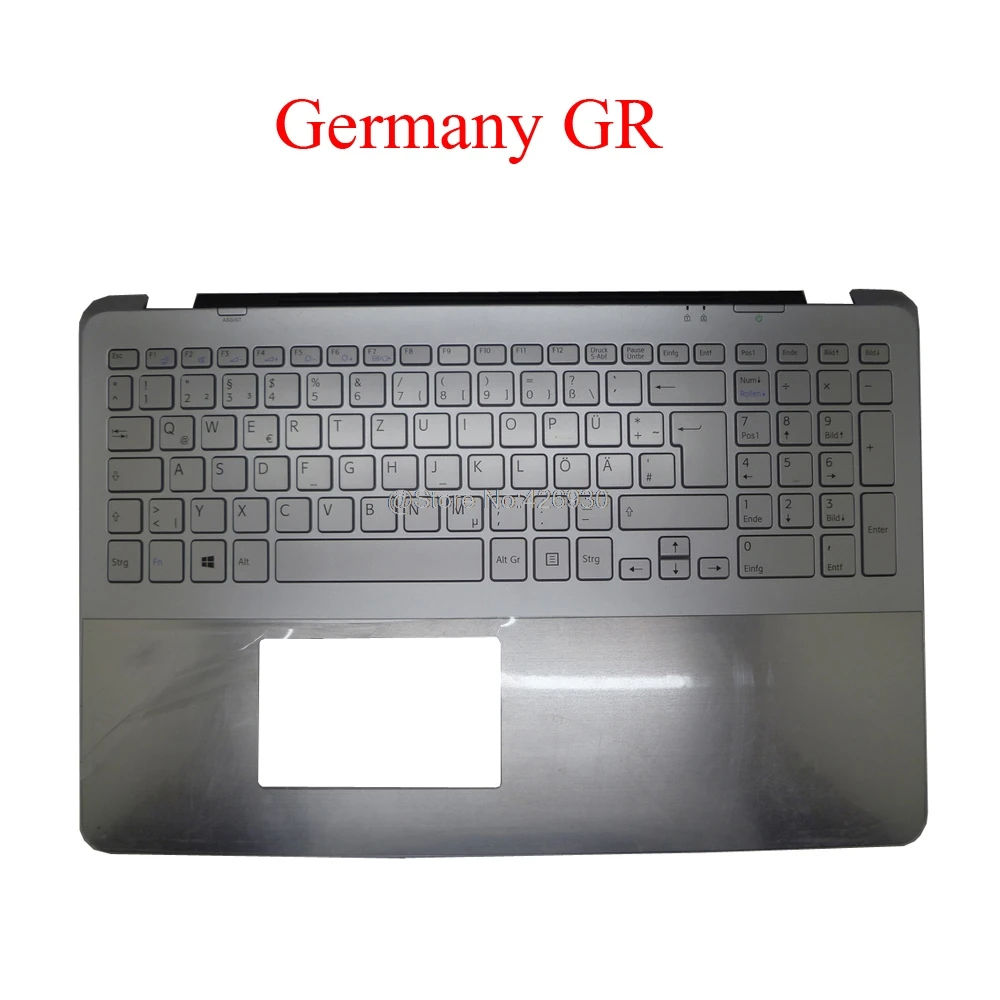 Подставка для ноутбука с SP NE SW HU GR UK клавиатурой SONY VAIO SVF15A серии silver 5JGD6PHN070 V141306CK1