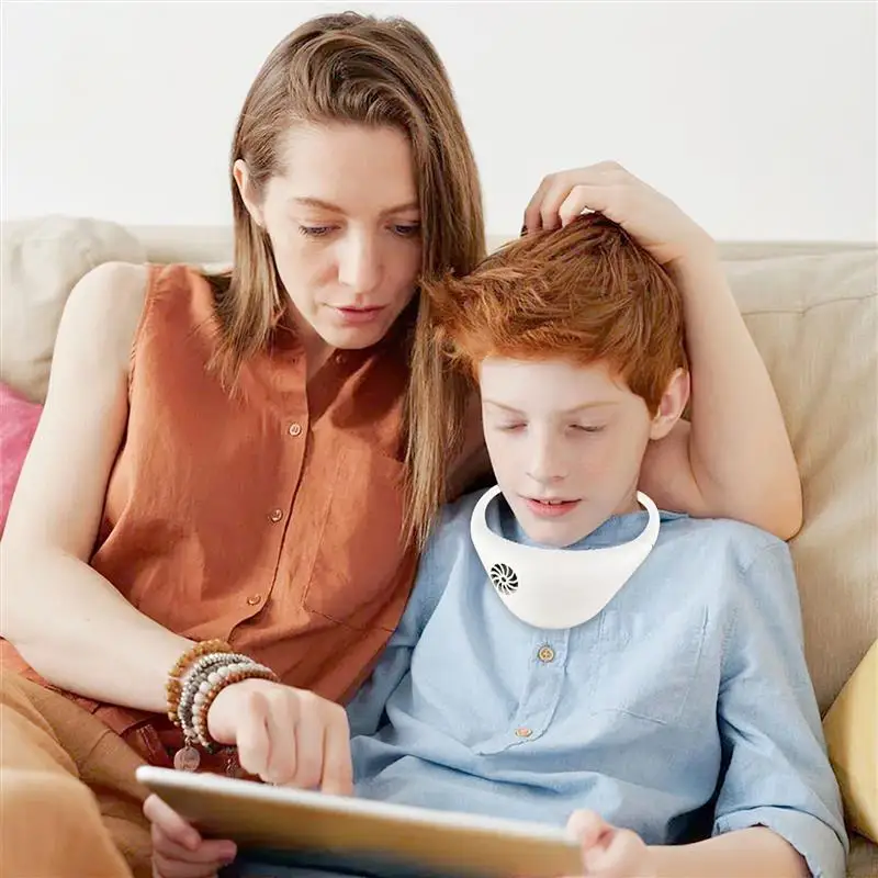 Шеи настенный вентилятор 3 Скорость Мобильный кондиционер Портативный 360