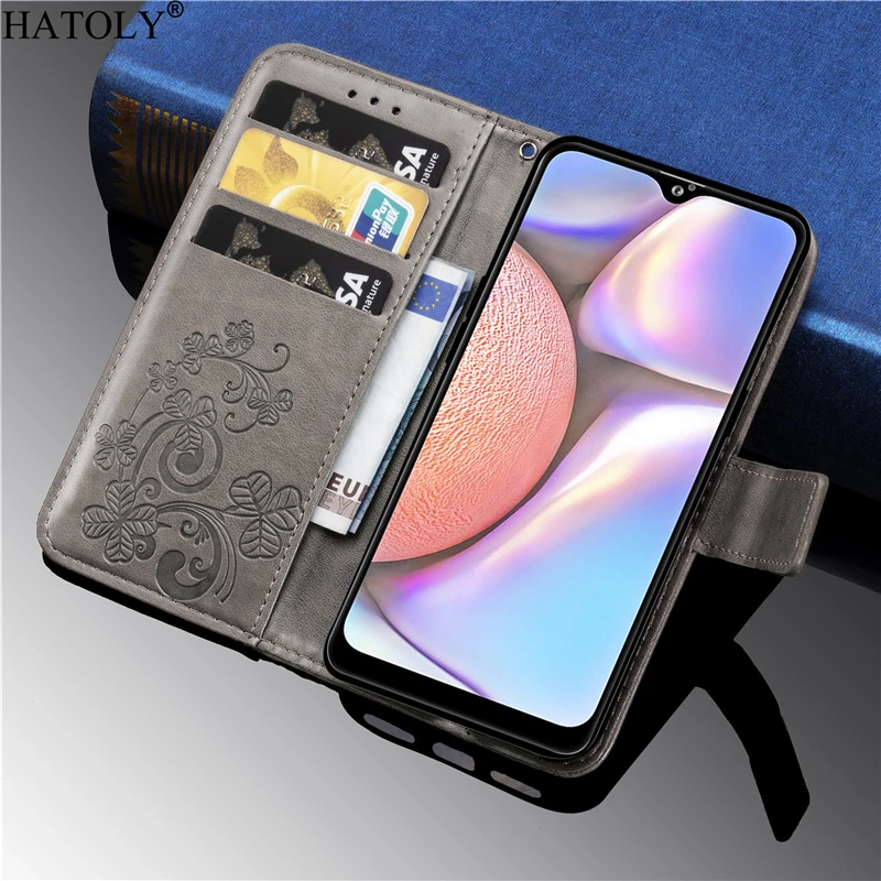 

For Samsung Galaxy A10S Case Wallet Phone Bumper Case For Samsung A10S Leather Silicone Flip Cover For Samsung A10S Card Holder
