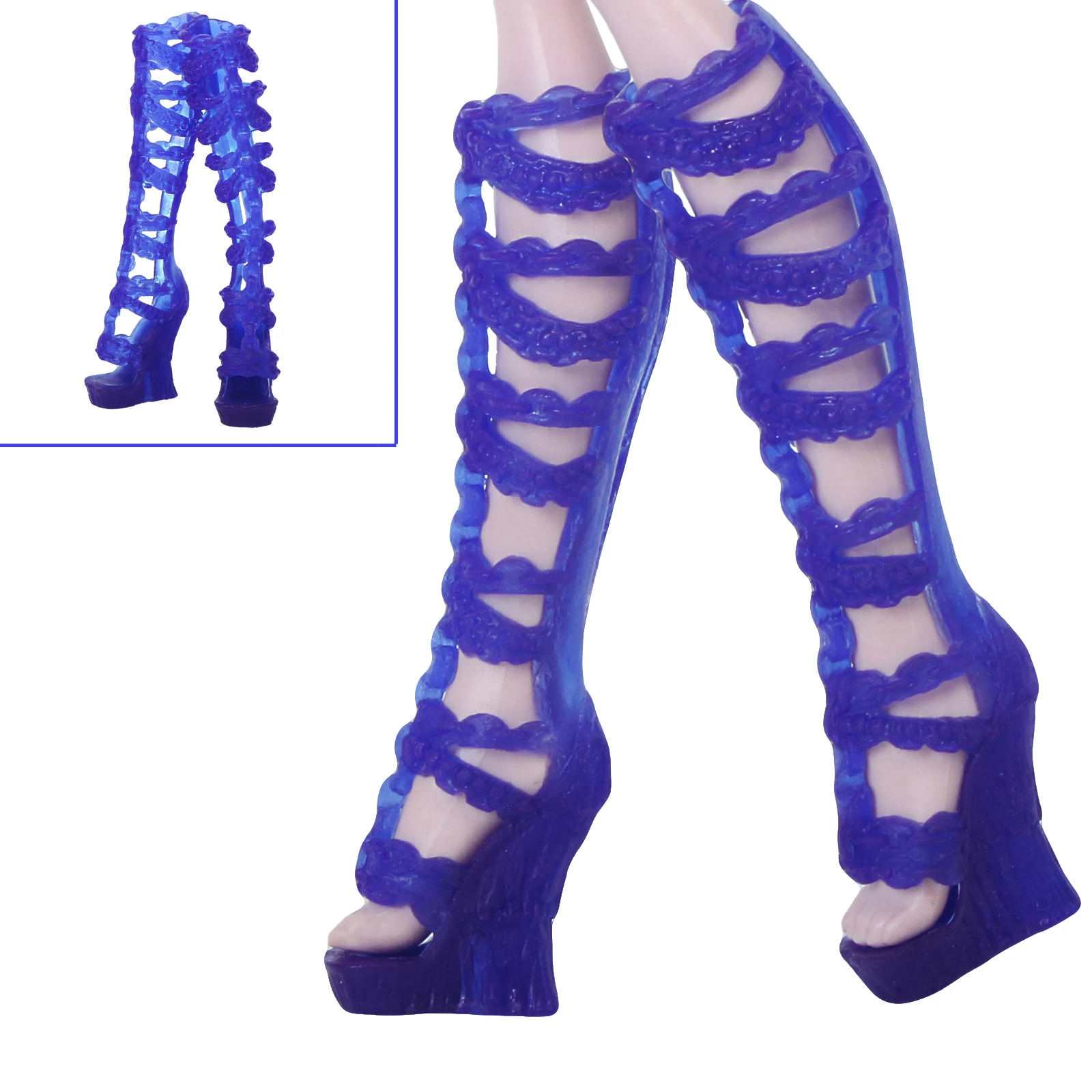 1 шт. зимние ботинки на высоком каблуке|Куклы| |