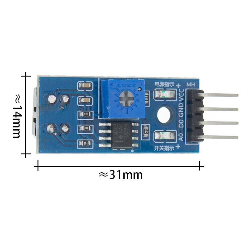 TCRT5000 module TCRT5000 инфракрасный светоотражающий Датчик ИК фотоэлектрический переключатель барьер линии трека модуль для Arduino Диод Триод доска 3,3 В - Цвет: TCRT5000 module
