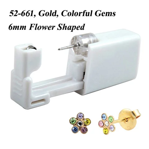 24pcs/caixa descartável sem dor kit de piercing estéril de orelha Kit de brinco de breol da cartilagem TRAGUS TRAGUS HELIX Piercing Ear Tool Tool Tool