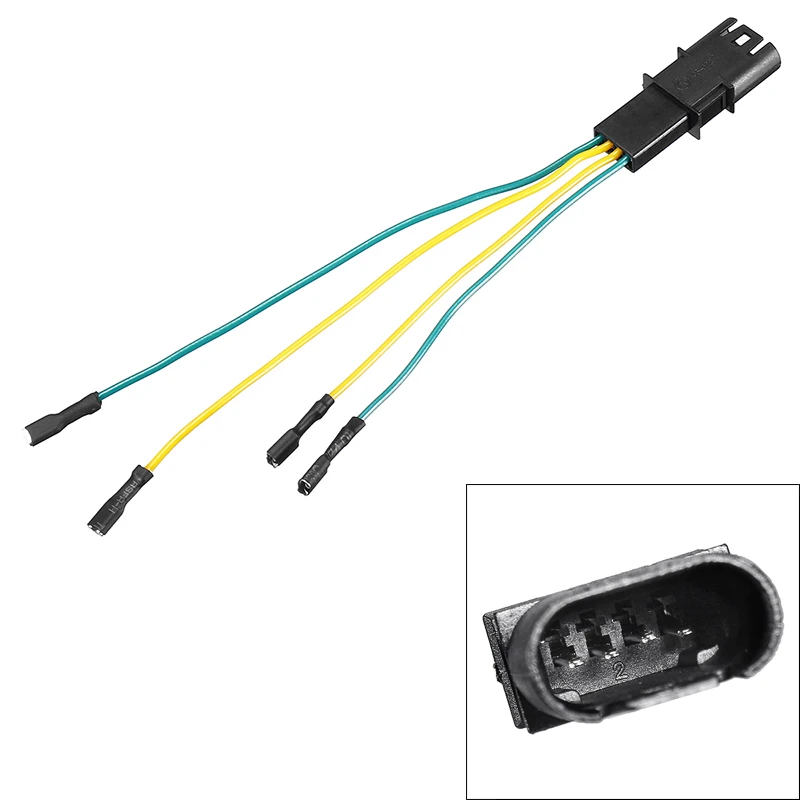 4Pins 12V Side Mirror Heating Function Connector Cable Wire for-BMW X5 F10 Electric Heated Wing | Автомобили и мотоциклы
