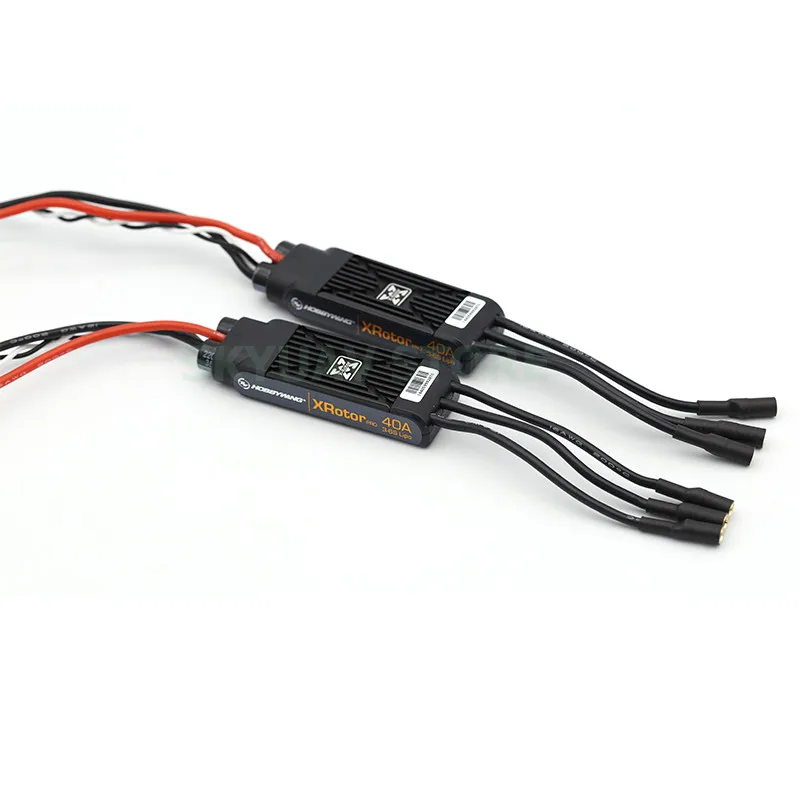 2шт HOBBYWING xrotor Pro 40A ESC 3 S-6 S Lipo бесщеточный для радиоуправляемого дрона Многоосный
